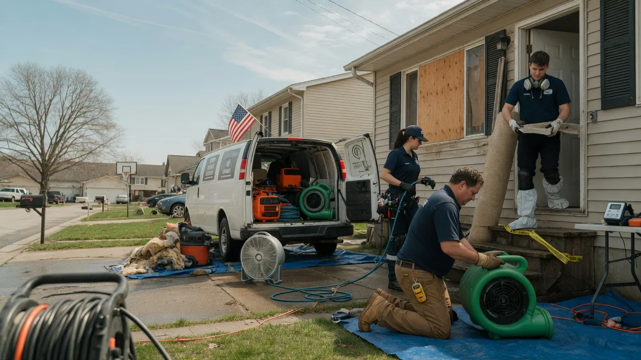 Water Damage Restoration in Saint Johns, MI near me